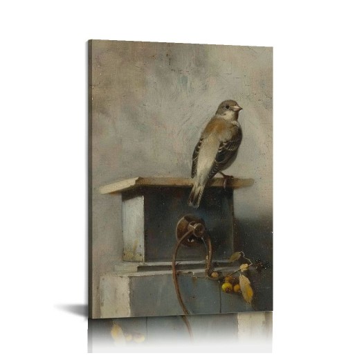 Goldfinch Wall Decor Hanging Picture Wall Art Bathroom Decor Canvas Wall Picture Living Room Decor