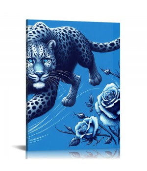 Framed Canvas Wall Art Elegant and Enchanting Animal Picture for Modern Home Decor Perfect for Office Bathroom and Kid's Room Framedand Ready to Hang